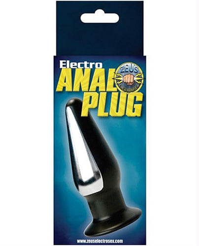 XR Brands Anal Plug with E-stim Feature – Black