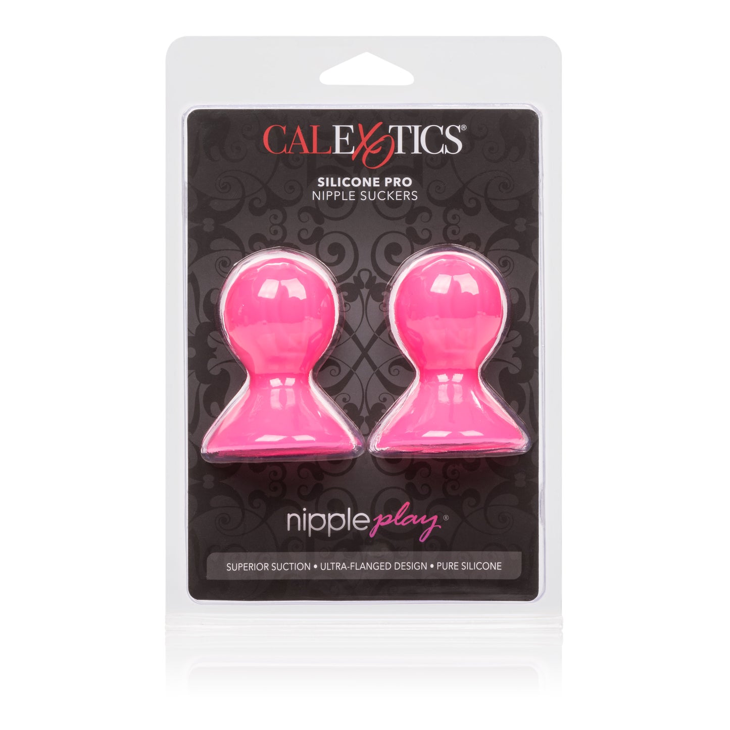 CalExotics Nipple Play Silicone Pro Nipple Suckers – Pink