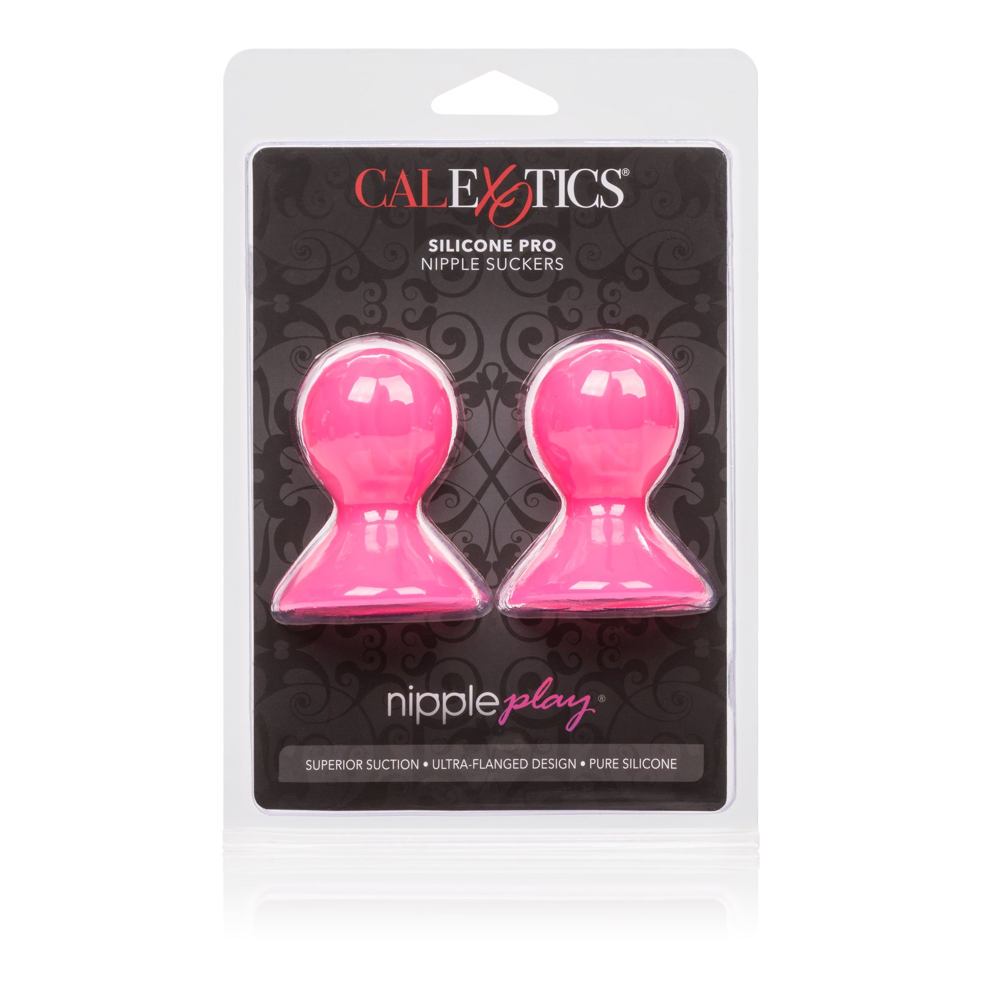 CalExotics Nipple Play Silicone Pro Nipple Suckers – Pink