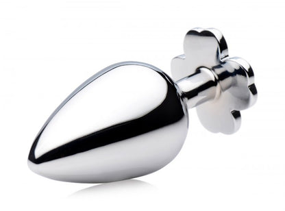 Lucky Clover Large Anal Plug with Jewel Design – Multi