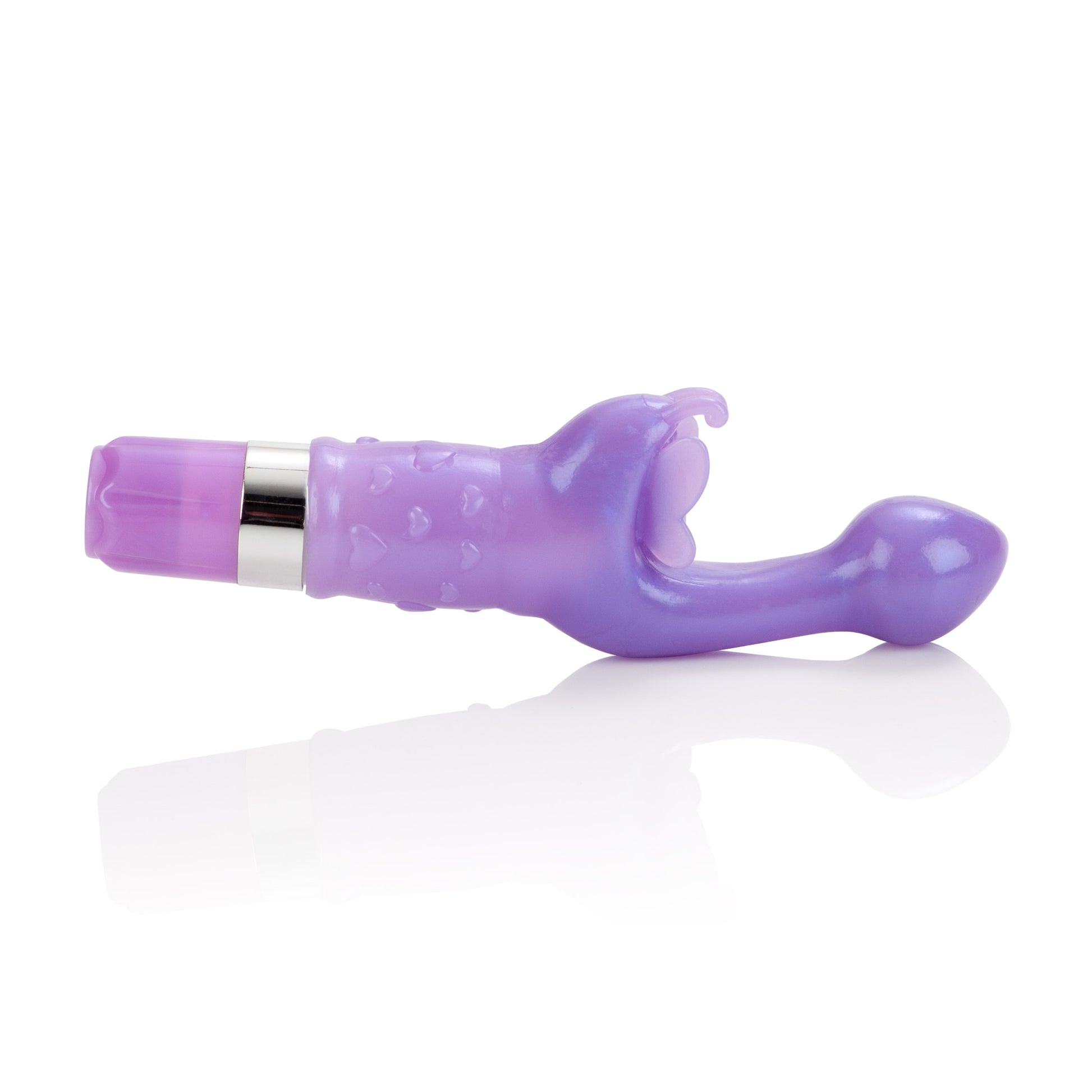 CalExotics Platinum Edition Butterfly Kiss Vibrator - Purple - 9 Function