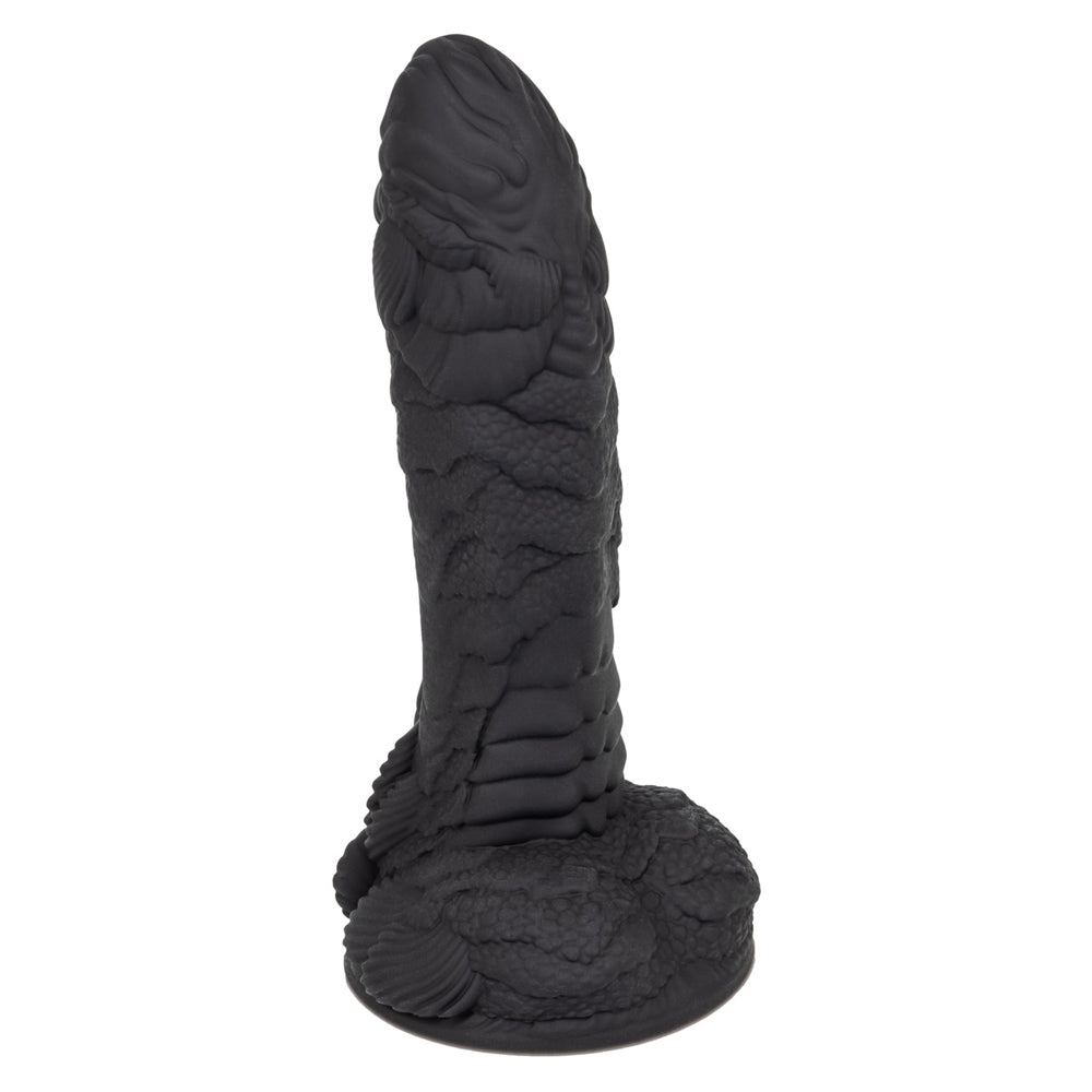 CalExotics Monster Dong The Gill Man - Waterproof Flexible Dildo - Black