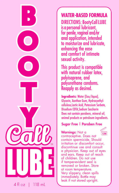 Little Genie Booty Call Lube Duo – Anal Lubricant and Numbing Gel – Cherry