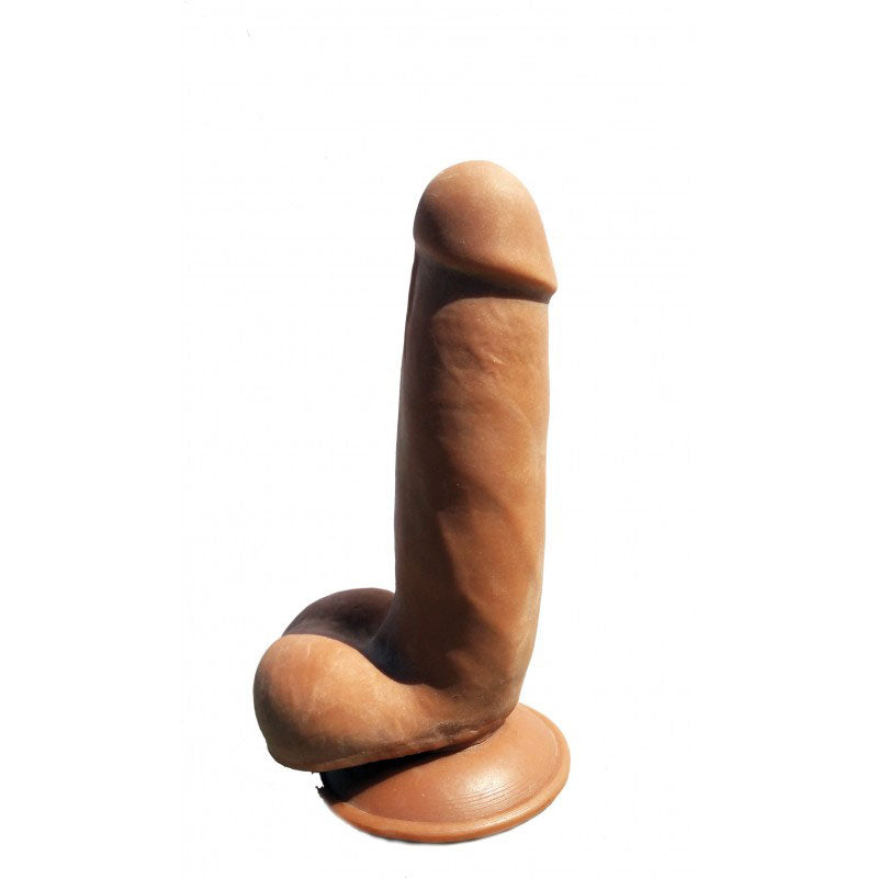 Skinsations Papi Chulo 6.5 Inches Realistic Dildo with Suction Cup - Brown