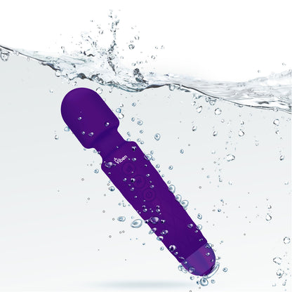 Viben Tempest Wand Massager - Powerful Personal Massager with 8 Speeds and 20 Vibration Patterns - Violet