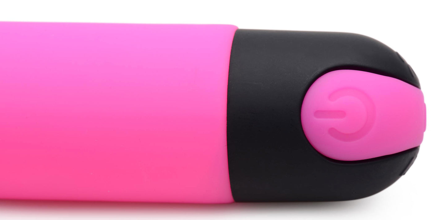 XR Brands 10x G-Spot Vibrator - Pink - 3 Speeds and 7 Patterns