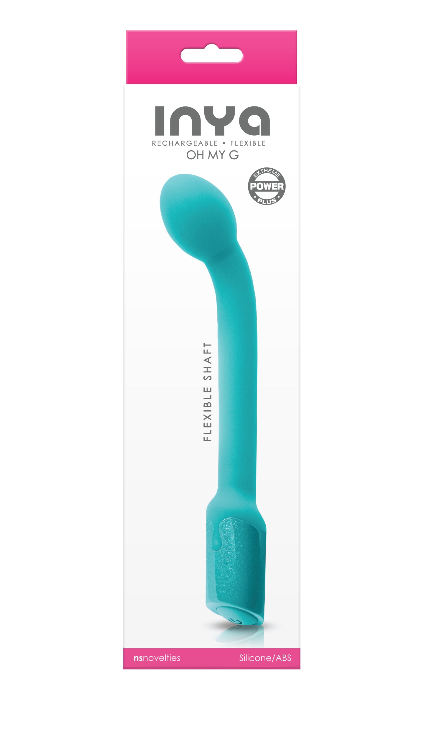 Inya Oh My G Rechargeable G-Spot Wand – Teal