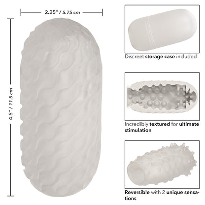 CalExotics Boundless Reversible Nubby Stroker - Clear