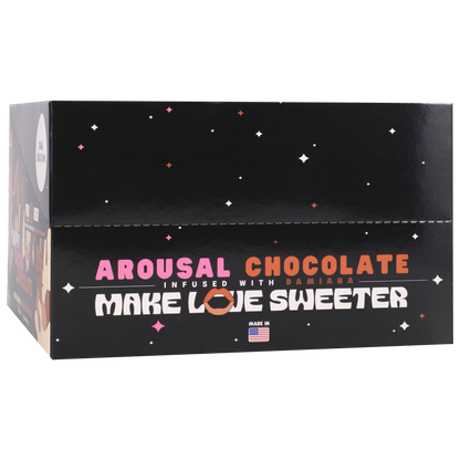 Happy Chocha Chocolate - High-Quality Liquid Arousal Chocolate - 12 Pack Display