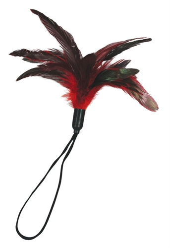 Sportsheets Pleasure Feather - Tickle Accessory - Red