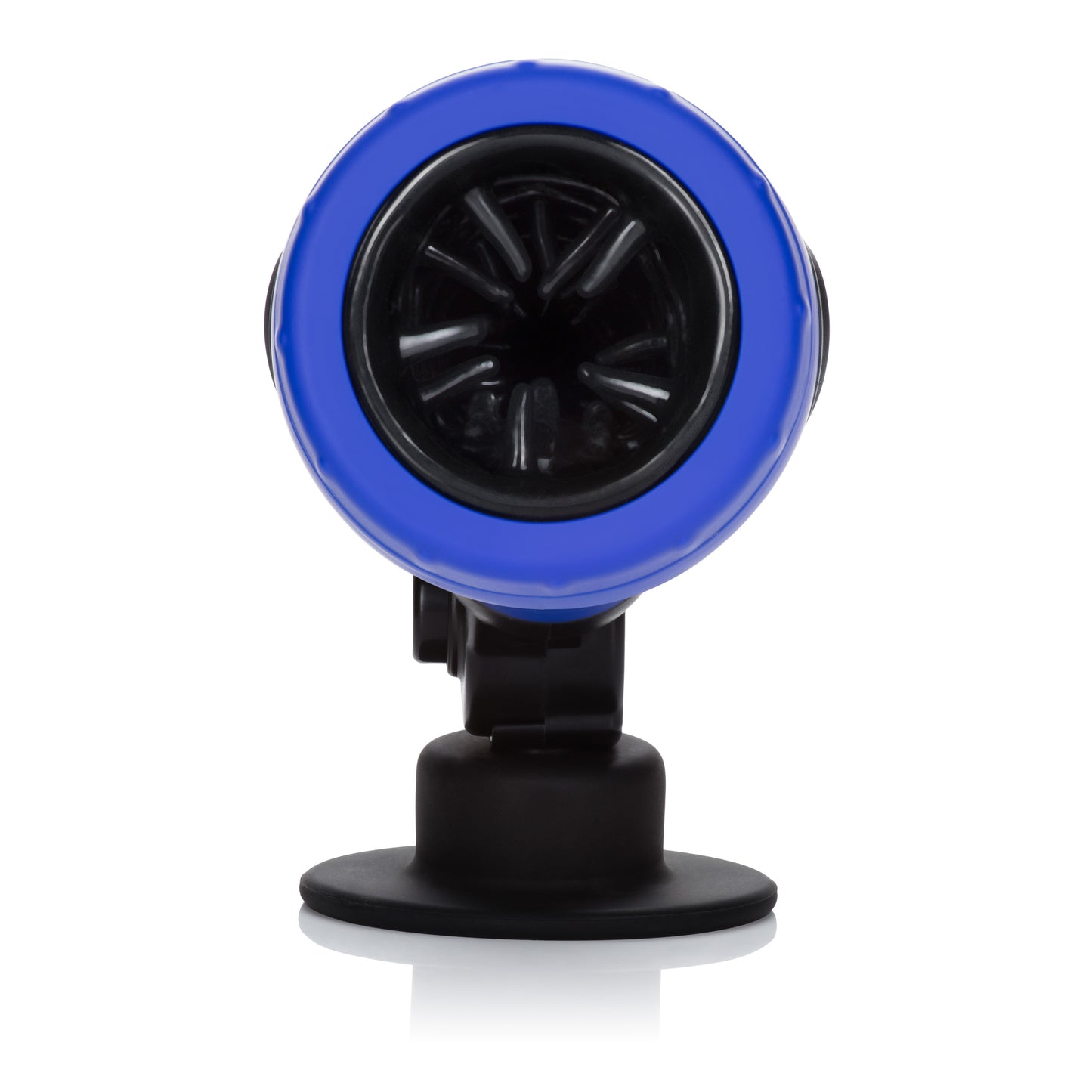 Apollo Hydro Power Stroker – Blue – Vibrating Stroker with Suction Cup Base