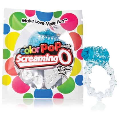 Screaming O Vibrating Ring - Blue - Couples' Mutual Stimulation