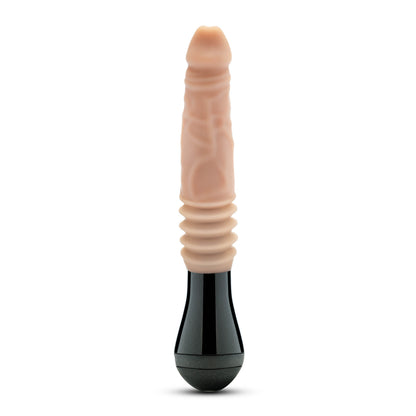 Dr. Skin Dr. Knight Thrusting Gyrating Vibrating Dildo - Beige