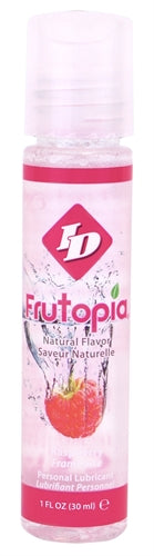 I.D. Lubricants Frutopia Natural Flavor Raspberry - 1 Oz Water-Based Lubricant
