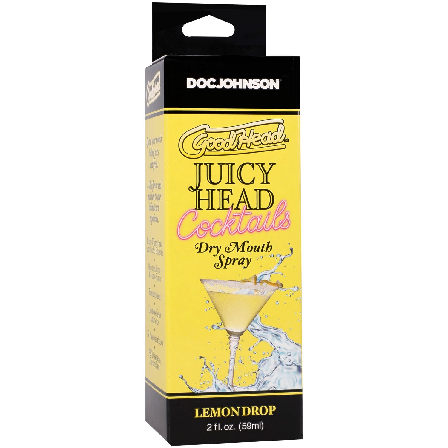 Goodhead Juicy Head Dry Mouth Spray - Lemon Drop Flavor - 2oz