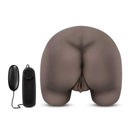 Blush Luscius Tiana Vibrating Life-Sized Ass - Brown