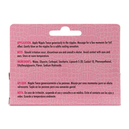 California Fantasies Nipple Teeze - 0.5 Oz. Tube - Boxed