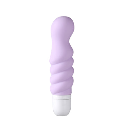 Maia Novelties Chloe Silicone Twissty Mini Vibe - Purple - 15 Vibration Functions