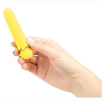 Maia Novelties Jaguar Rechargeable Bullet - Yellow - 10-Function