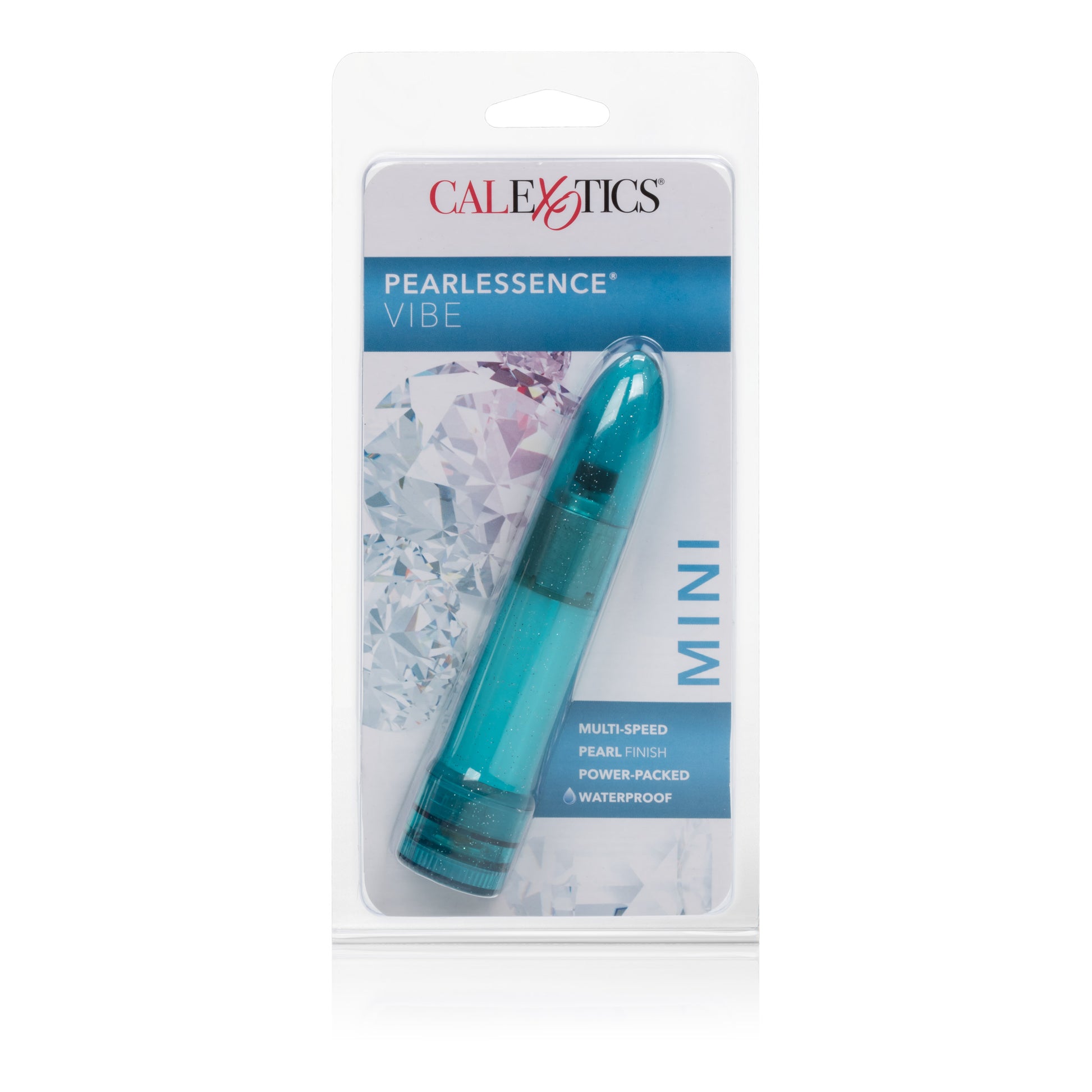 CalExotics Mini Pearlessence Vibe – Multi-Speed Vibrator – Teal