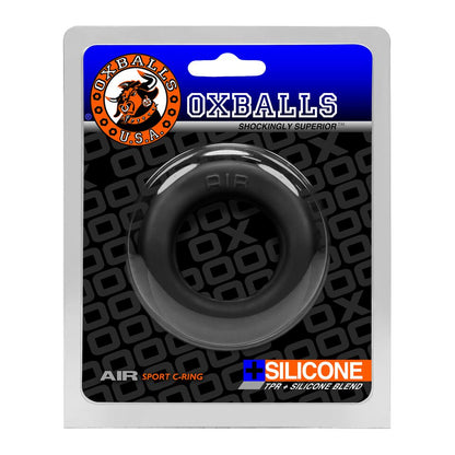 Oxballs Air Super-Lite Airflow Cockring - Black Ice - Lightweight and Stretchy Design