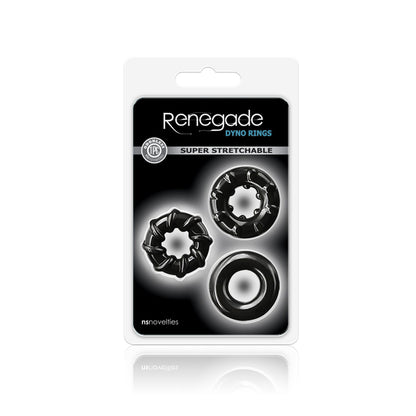 Renegade Dyno Rings - Performance Stretchy Rings - Black