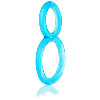 Ofinity Double Ring Erection Enhancer – Blue