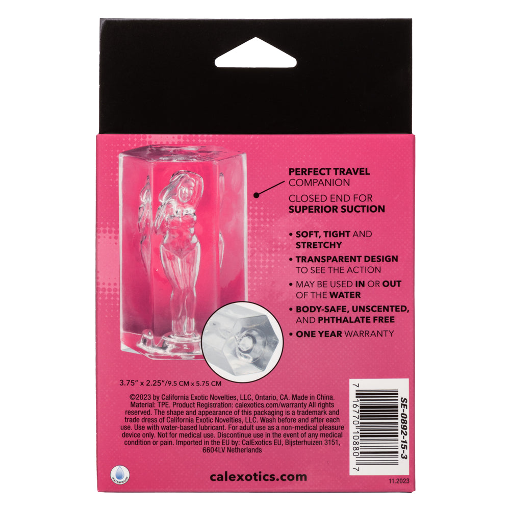 Girls Girls Girls Olivia Masturbator – Clear – Soft and Stretchy Design