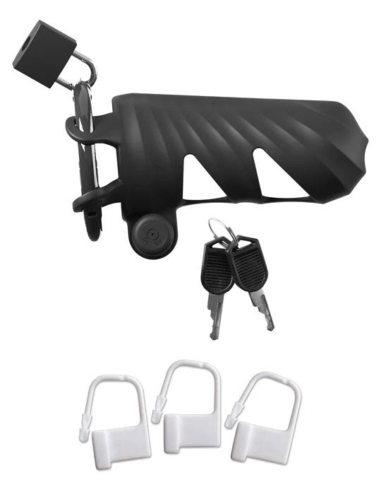 Pipedream Remote-Controlled Vibrating Cock Blocker - Black