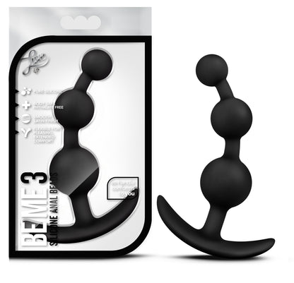 Blush Be Me 3 Anal Toy – Flexible Design, Waterproof, Black
