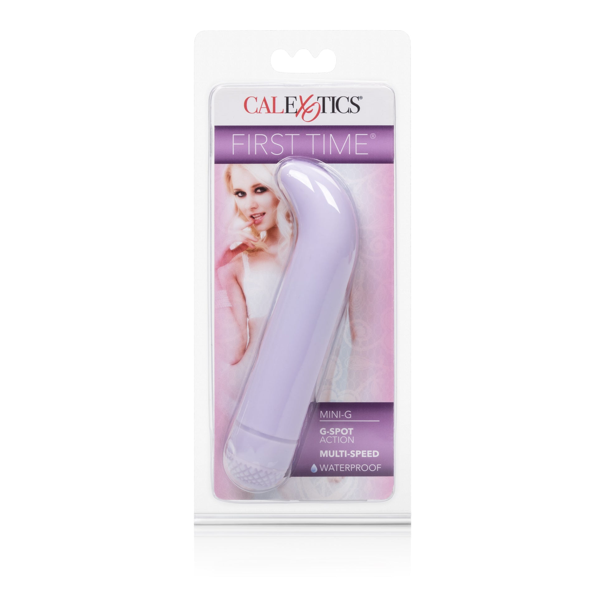 CalExotics First Time Mini G-Vibe - Purple - Multi-Speed Waterproof Vibrator