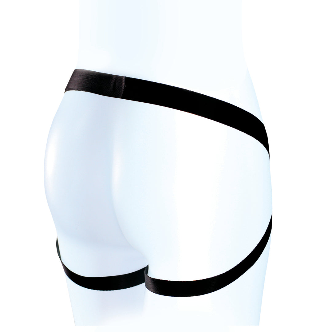Blush For You - Beginners Harness with Adjustable Straps - Black