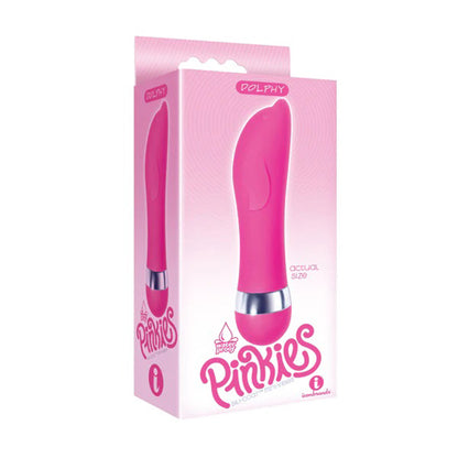 Pinkies Silicoat Mini-Vibe Dolphy – Multi-Speed Vibrator – Pink