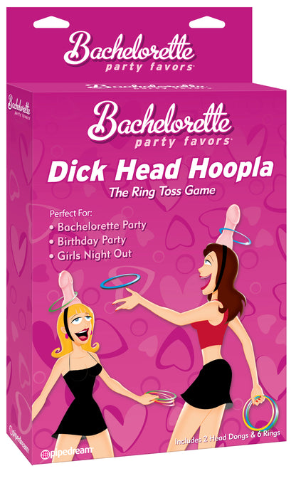 Pipedream Bachelorette Party Favors Dick Head Hoopla – Multi-Color Party Game