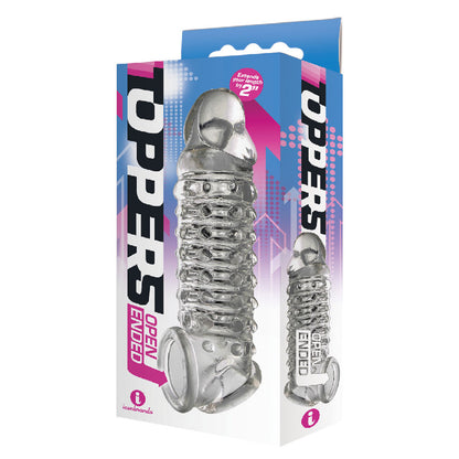 Icon Brands The 9's Toppers Open Ended Extender – Clear