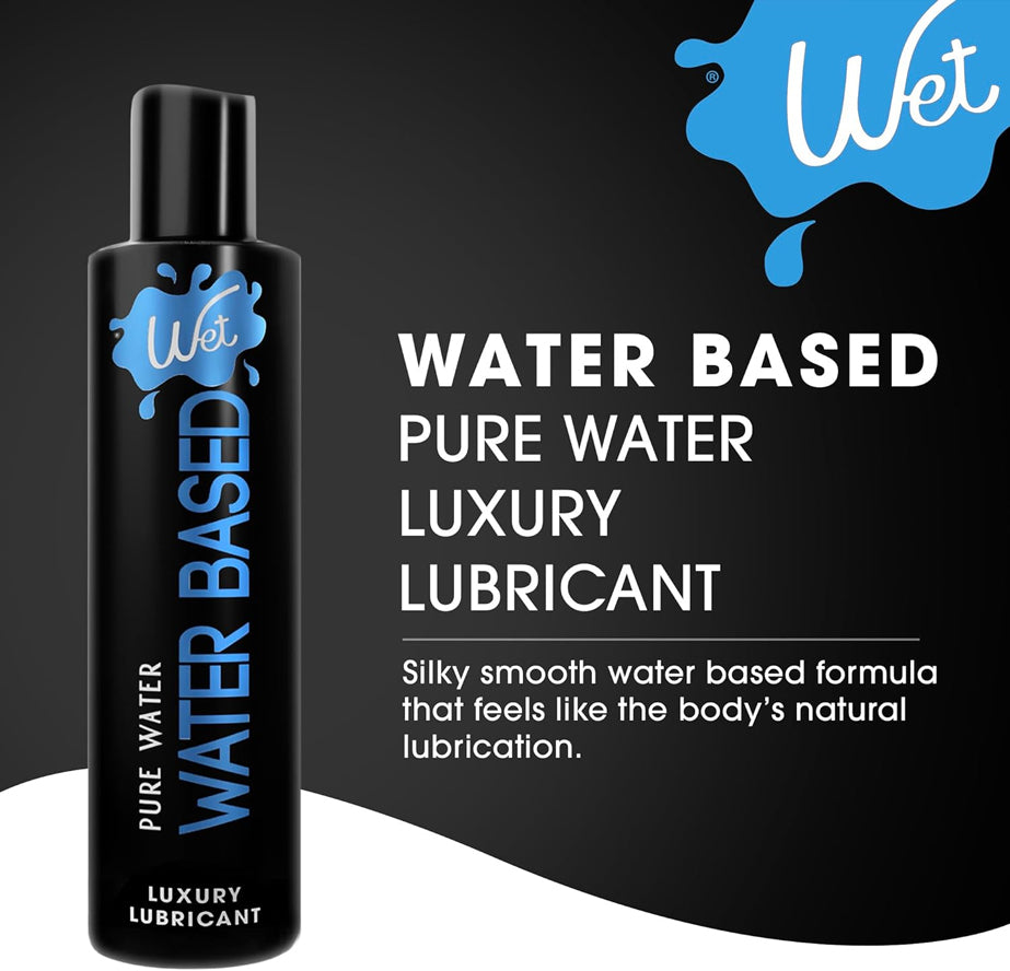 Wet Original Water Based Lubricant 1 Fl Oz - Premium Gel-Like Formula - Odorless and Latex Friendly