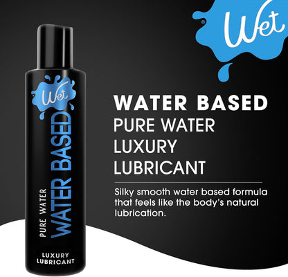 Wet Original Water Based Lubricant 1 Fl Oz - Premium Gel-Like Formula - Odorless and Latex Friendly