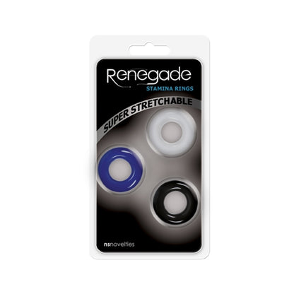 Renegade Stamina Rings – Stretchy TPE Cock Rings – Multi-Color