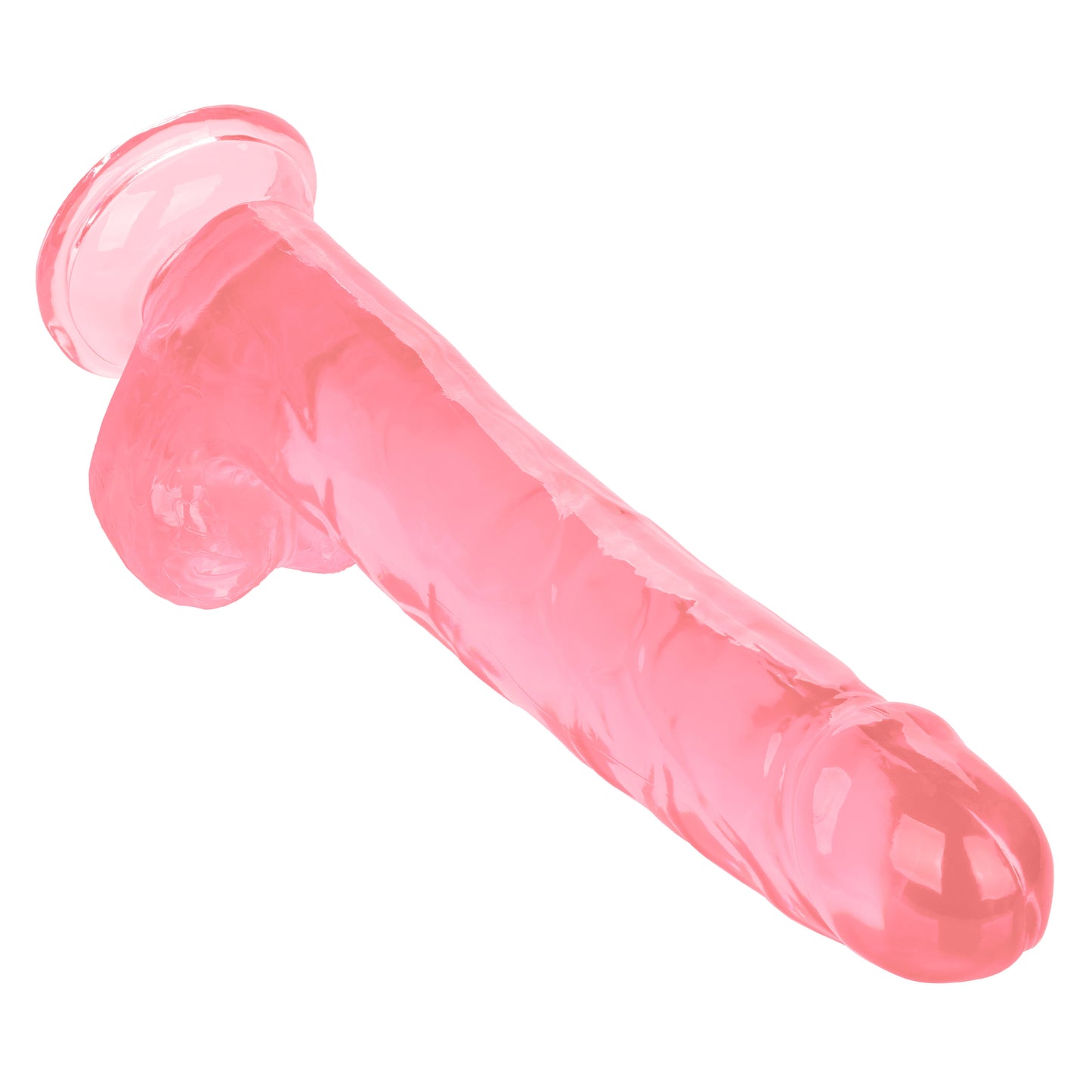 CalExotics Size Queen 10-Inch Dildo with Suction Cup Base - Pink
