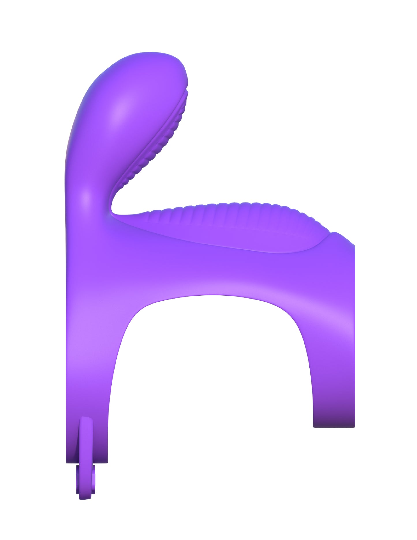 Fantasy C-Ringz Ultimate Couples Cage - Purple - Vibrating Cock Ring with Clitoral Stimulator