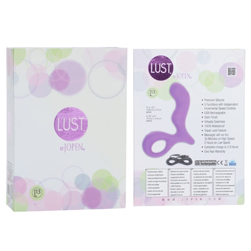 CalExotics Lust L13 Rechargeable Vibrating Device – Purple