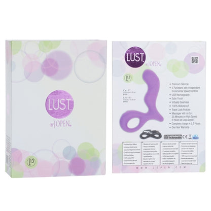 CalExotics Lust L13 Rechargeable Vibrating Device – Purple