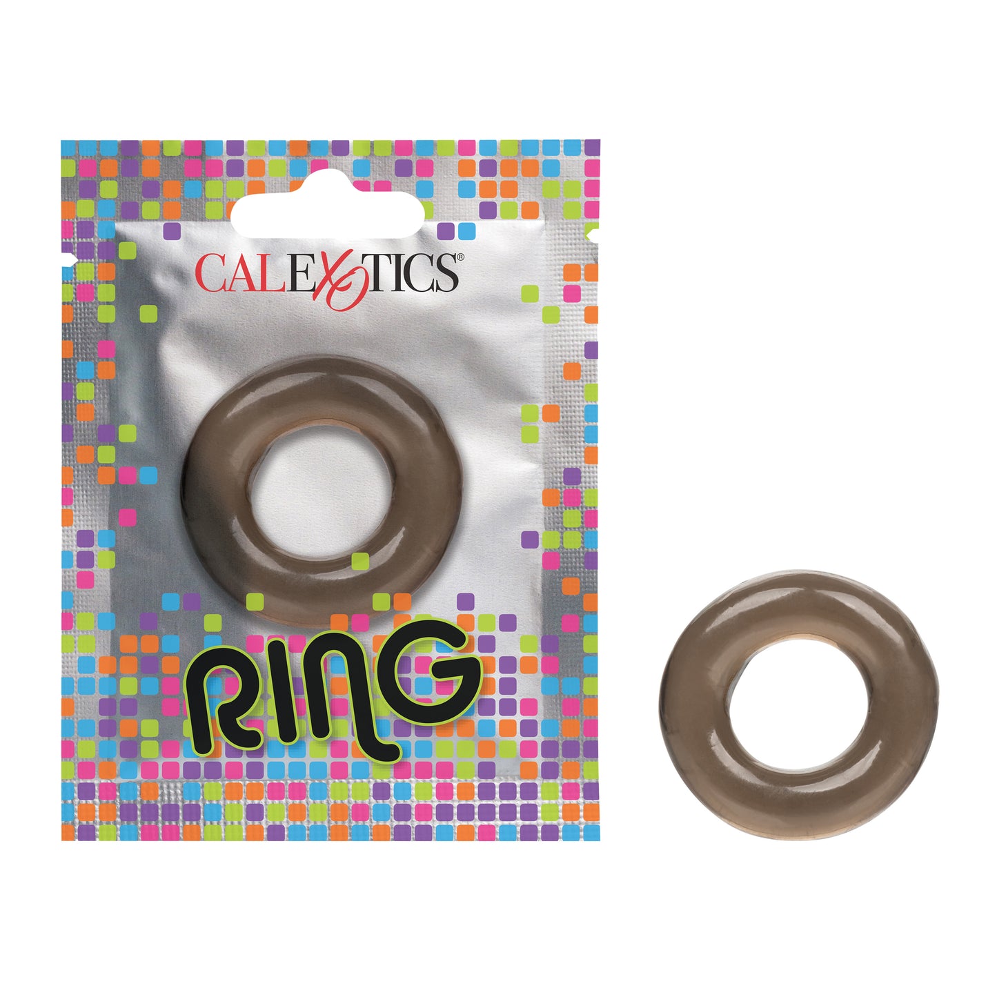 CalExotics Foil Pack Ring - Smoke - Stretchy Comfortable Fit