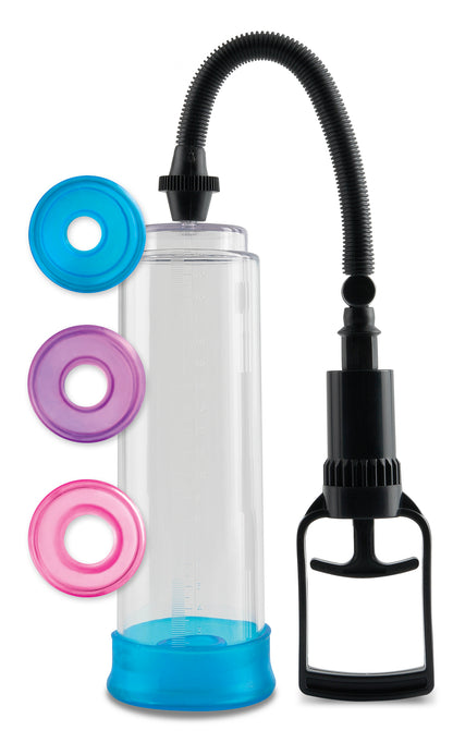 Pipedream Pump Worx Cock Trainer Pump System – Clear