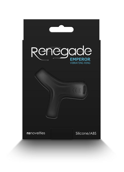 Renegade Emperor Rechargeable Vibrating Ring – Black