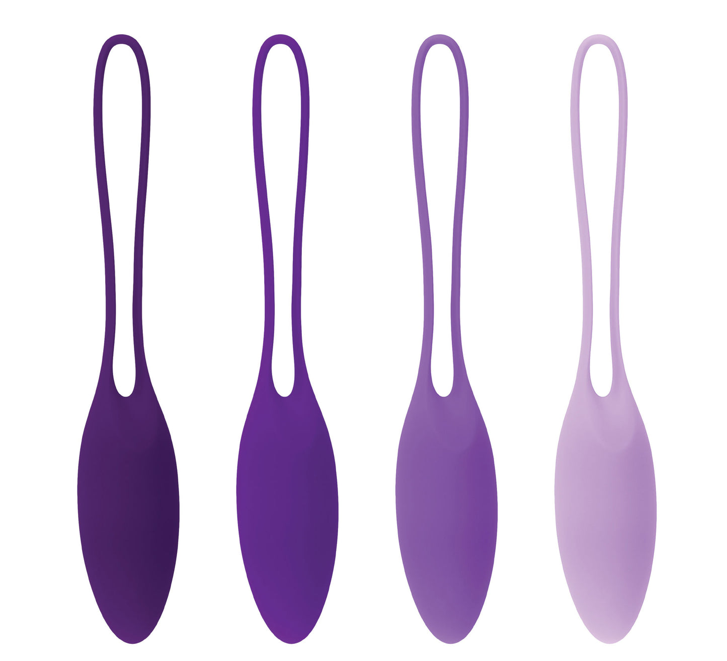 Playboy Pleasure Put In Work Kegel Balls Set - Acai Ombre - Purple