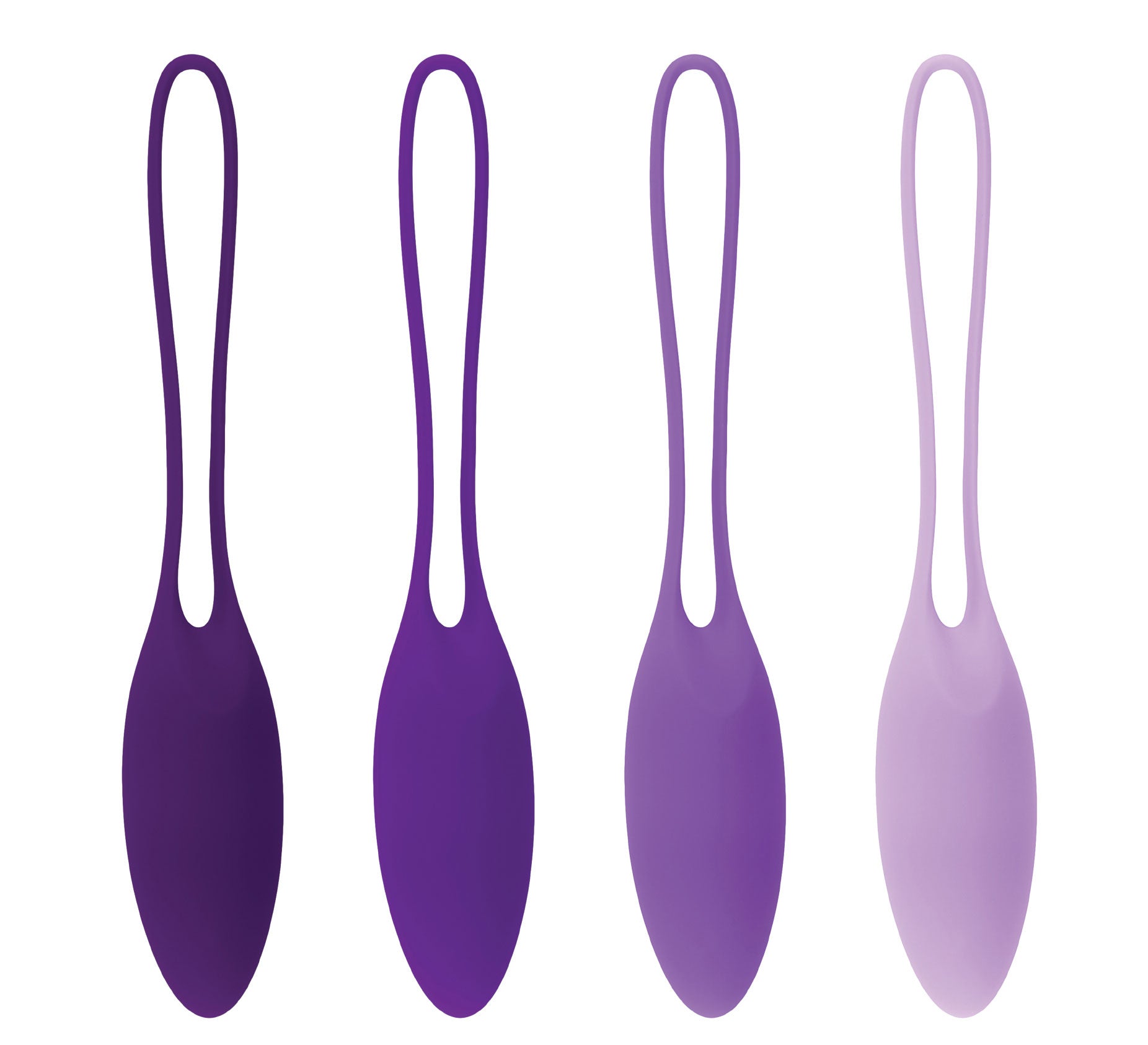 Playboy Pleasure Put In Work Kegel Balls Set - Acai Ombre - Purple