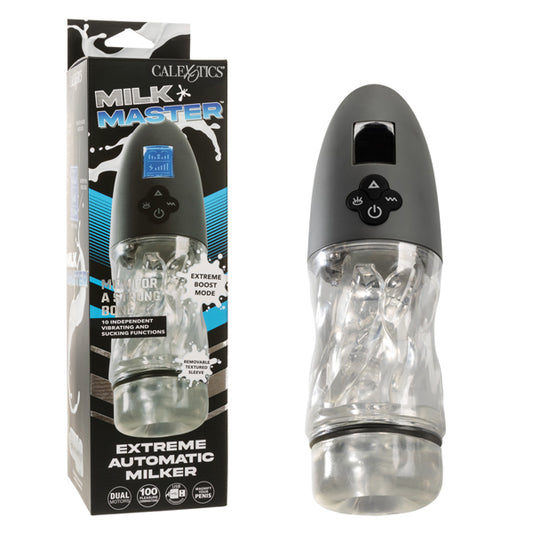 CalExotics Milk Master Extreme Automatic Milker – Black – Multi-Function Rechargeable Device