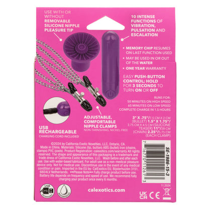 CalExotics Pleasure Kits Passion Collection – Purple Rechargeable Intimate Kit