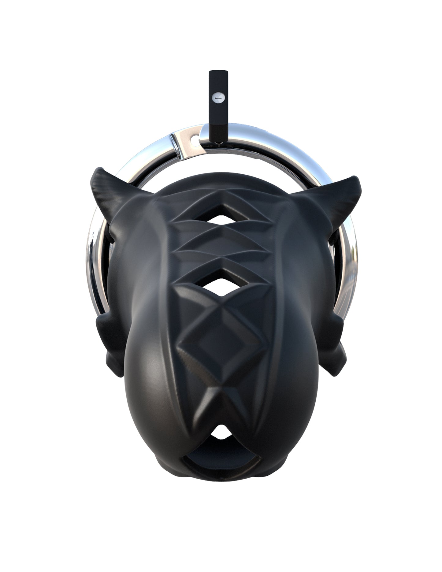 Fantasy C-Ringz Extreme Silicone Cock Blocker – Black Chastity Device